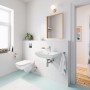GROHE StartEdge Keramik Waschtisch 60 cm - technische Ansicht