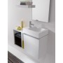 Geberit iCon Handwaschbecken 38 cm mit Hahnloch links - Detailansicht