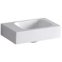 Geberit iCon Handwaschbecken 38 cm mit Hahnloch links