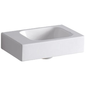 Geberit iCon Handwaschbecken 38 cm mit Hahnloch links
