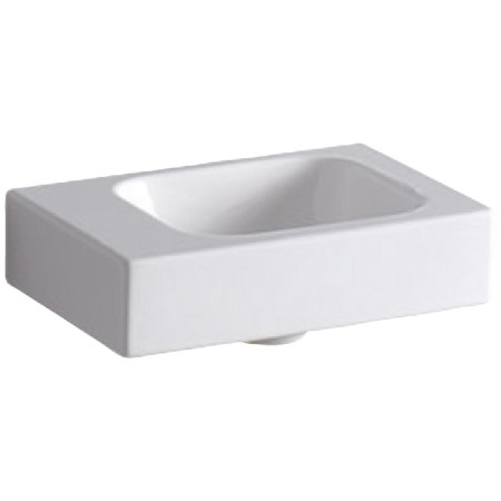 Geberit iCon Handwaschbecken 38 cm mit Hahnloch links