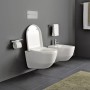 LAUFEN PRO Wandbidet, für Eckventile innenliegend - Detailansicht