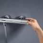 GROHE Precision Get Thermostat-Brausebatterie, 1/2" - technische Ansicht