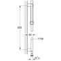 GROHE Euphoria Cube Brausegarnitur Stick - Detailansicht