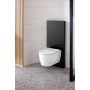 Geberit Monolith Plus Sanitärmodul für Wand-WC, 114 cm, Frontverkleidung aus Glas - technische Ansicht