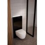 Geberit Monolith Plus Sanitärmodul für Wand-WC, 114 cm, Frontverkleidung aus Glas - Produktansicht
