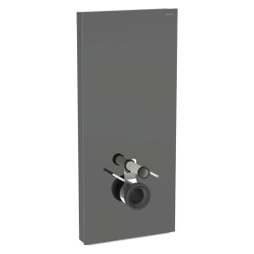 Geberit Monolith Plus Sanitärmodul für Wand-WC, 114 cm, Frontverkleidung aus Glas