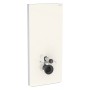 Geberit Monolith Plus Sanitärmodul für Wand-WC, 114 cm, Frontverkleidung aus Glas
