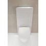 Geberit Monolith Plus Sanitärmodul für Wand-WC, 114 cm, Frontverkleidung aus Glas - technische Ansicht