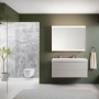 Geberit ONE Waschtisch 120 cm, Abgang vertikal, 2 Hahnlöcher, ohne Überlauf - Detailansicht