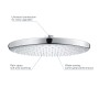 GROHE Vitalio Start 250 Kopfbrause Ø 25 cm - technische Ansicht
