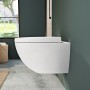 VitrA Sento WC-Sitz mit Absenkautomatik und Schnellverschluss - technische Ansicht