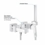 GROHE Eurocube Einhand-Wannenbatterie, DN15 - technische Ansicht