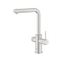GROHE Blue Pure Minta Miscelatore monocomando per lavello con funzione filtro e beccuccio Mousseur - vista dettagliata