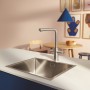 GROHE Blue Pure Minta Miscelatore monocomando per lavello con funzione filtro e beccuccio Mousseur - vista tecnica