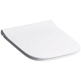 Geberit Smyle WC-Sitz Slim, Sandwichform mit Absenkautomatik und Quick-Release-Scharnier