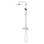 GROHE Vitalio System 260 Duschsystem mit Thermostatbatterie - technische Ansicht