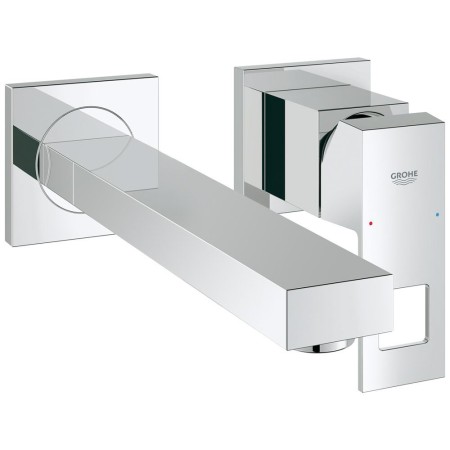 Rubinetto per lavabo a 2 fori GROHE Eurocube con sbalzo di 23 cm