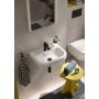 Duravit D-Code Handwaschbecken 45 cm - Produktansicht