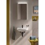 Duravit D-Code Handwaschbecken 45 cm - Detailansicht