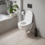 Duravit D-Code WC sospeso con fissaggio Durafix - vista tecnica