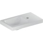 Geberit iCon Light Handwaschbecken 53 cm mit Ablagefläche und Hahnloch rechts