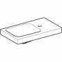 Geberit iCon Light Handwaschbecken 53 cm mit Ablagefläche und Hahnloch rechts - Detailansicht