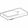 Geberit iCon Light Handwaschbecken 53 cm mit Ablagefläche und Hahnloch rechts - Detailansicht