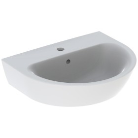 Geberit Renova Waschtisch 55 x 45 cm mit Hahnloch und Überlauf