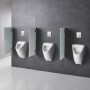 GROHE Bau Keramik Urinal mit verdecktem Zulauf - Detailansicht