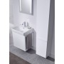Geberit Smyle Square Handwaschbecken 50 cm, Überlauf asymetrisch - Produktansicht