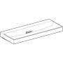 Geberit ONE Waschtisch 120 cm, Abgang horizontal, ohne Hahnloch, ohne Überlauf - Detailansicht