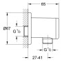 GROHE Curva di collegamento universale per parete Vitalio 1/2" - immagine prodotto
