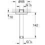 GROHE Rainshower Soffitto - vista dettagliata