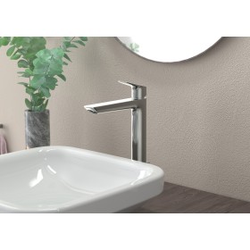 Rubinetto monocomando per lavabo hansgrohe Logis 240 Fine senza tappo di scarico