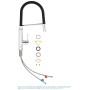 Rubinetto monocomando per lavello GROHE Concetto con doccetta estraibile