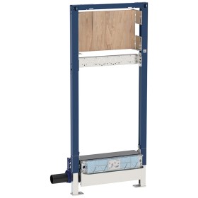 Elemento Geberit Duofix per doccia 130 cm con scarico a parete, rubinetteria a parete UP d40