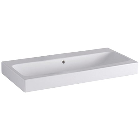 Geberit iCon Waschtisch 90 cm ohne Hahnloch