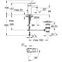 GROHE Eurocube Einhandmischbatterie mit Ablaufgarnitur - Detailansicht