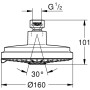GROHE Rainshower Kopfbrause - Detailansicht