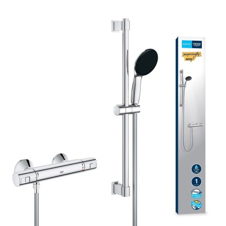 GROHE Precision Start Thermostat-Brausebatterie 1/2" mit Brausegarnitur 60 cm