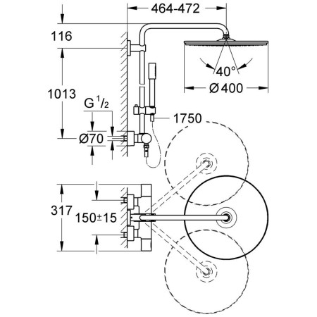 GROHE Rainshower Duschsystem