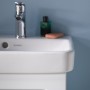 Duravit No. 1 Handwaschbecken 45 cm, mit 1 Hahnloch und Überlauf - Detailansicht