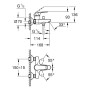 GROHE Swift Einhand-Wannenbatterie 1/2 - Produktansicht