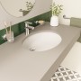 VitrA S20 Unterbauwaschtisch oval 58,5 x 45 cm - technische Ansicht