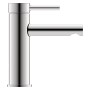 Miscelatore monocomando per lavabo Duravit Circle M senza kit di scarico a stelo - vista tecnica