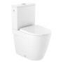 Roca Ona Stand-WC kompakt für Kombination, spülrandlos