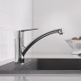 Rubinetto monocomando da cucina GROHE Start con beccuccio piatto 1/2" - vista dettagliata