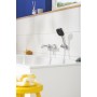 Support doccia universale a parete regolabile GROHE Vitalio - vista tecnica
