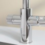 Rubinetto monocomando per lavello GROHE Blue Pure StartCurve con funzione di filtraggio - vista tecnica